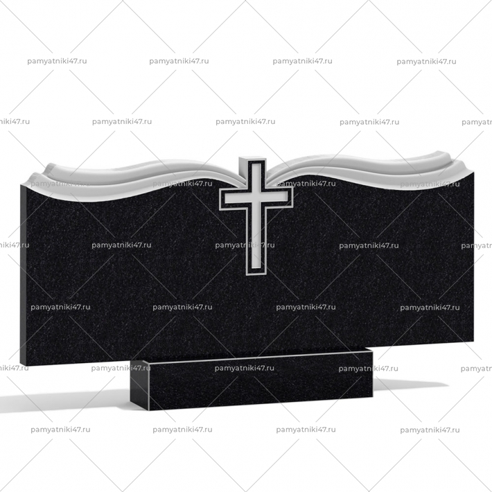 Резной семейный памятник № 15