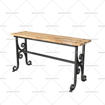 Лавочка металлическая № 26