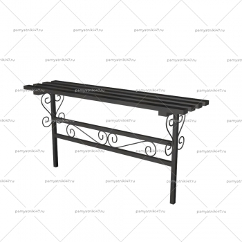 Лавочка металлическая № 9