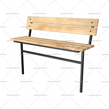 Лавочка металлическая № 12
